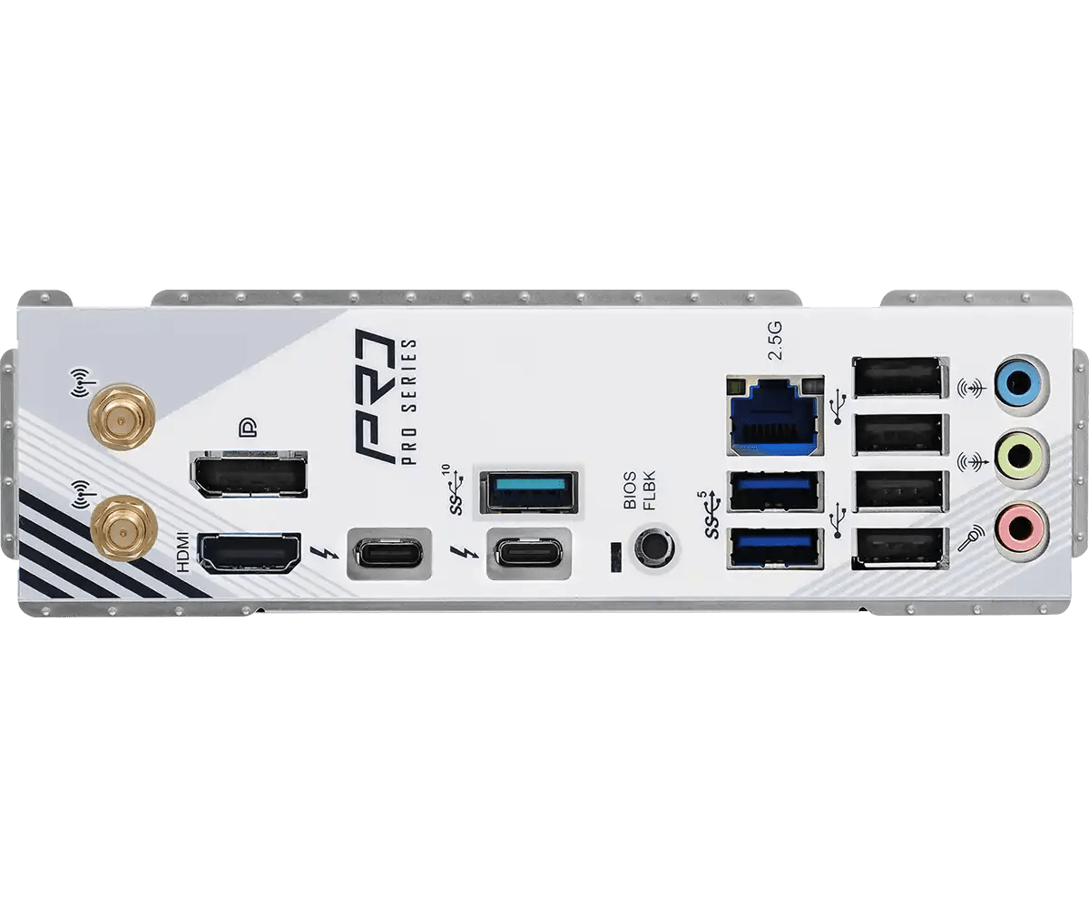 ASRock Z890 Pro RS WiFi LGA1851 Socket Gaming Motherboard - Vektra Computers LLC ASRock Z890 Pro RS WiFi LGA1851 Socket Gaming Motherboard - Vektra Computers LLC